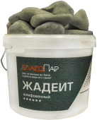 «Камень Жадеит Шлифованный (70 x 150 мм), для д/печей» – 1