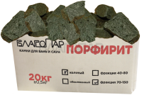 «Камень Порфирит Колотый (70 x 150 мм), для д/печей» – 1