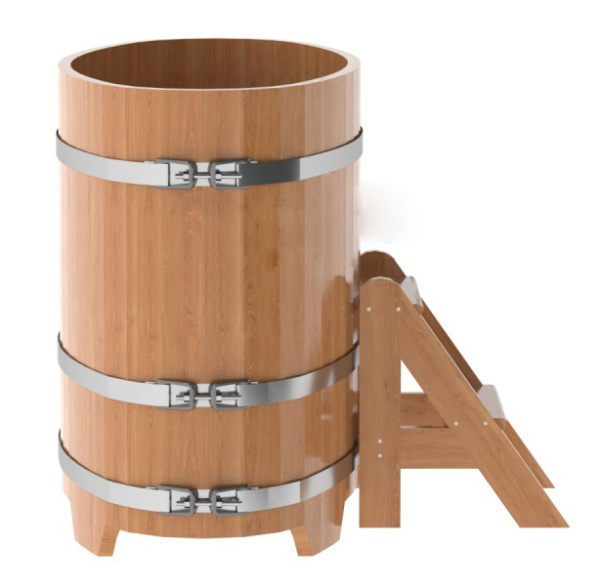 «Купель Bentwood дубовая овальная (натуральная) 0,69х1,31 h-1,01» – 2