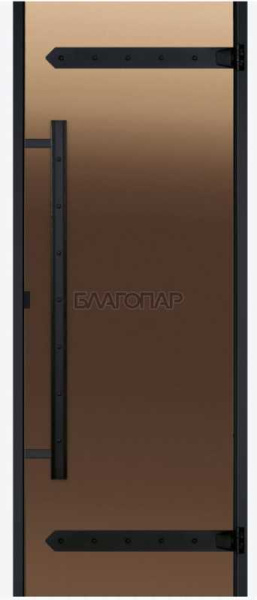 «Дверь стеклянная Harvia DA92101L Legend ALU 9x21 стекло бронза1» – 2