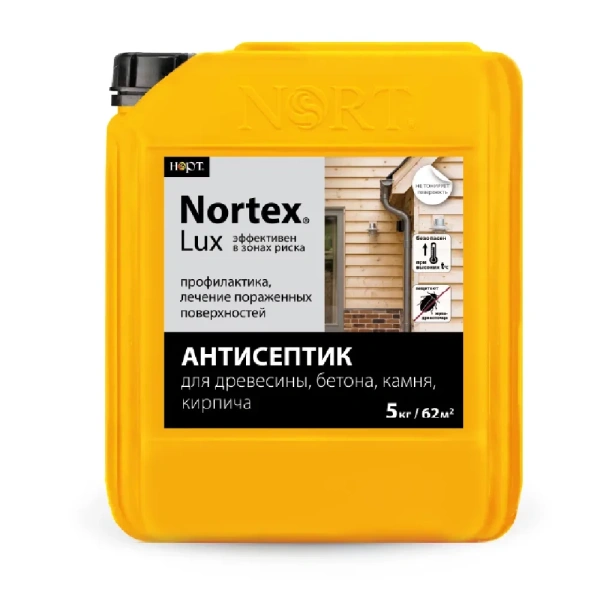 «Антисептик "Нортекс"-Люкс для древесины, бетона, камня, кирпича (5кг)1» – 3