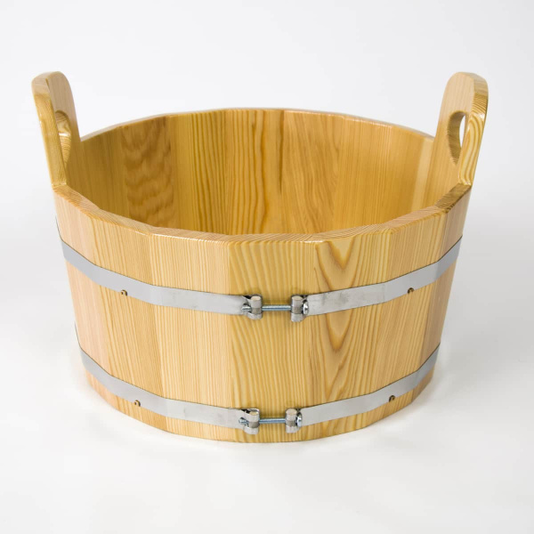 «Шайка Bentwood лиственница натуральная 15 л.1» – 4