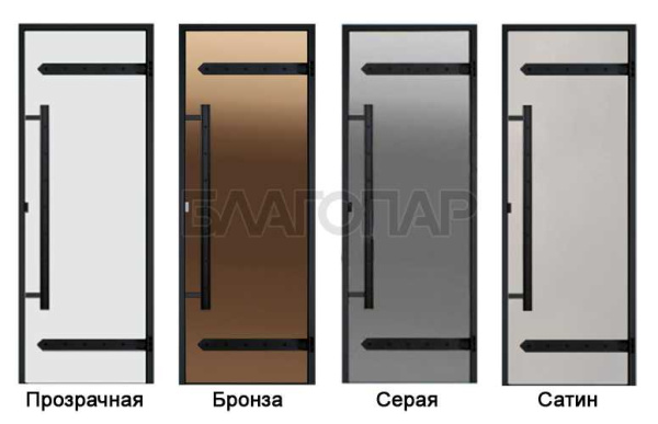 «Дверь стеклянная Harvia DA91902L Legend ALU 9x19 стекло серое1» – 3