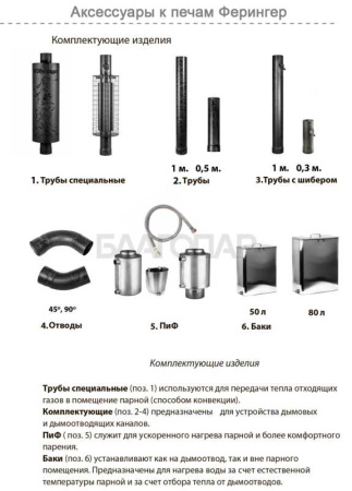 «Ферингер Дымоход стартовый D115мм. L0,5м. цвет антик3» – 2