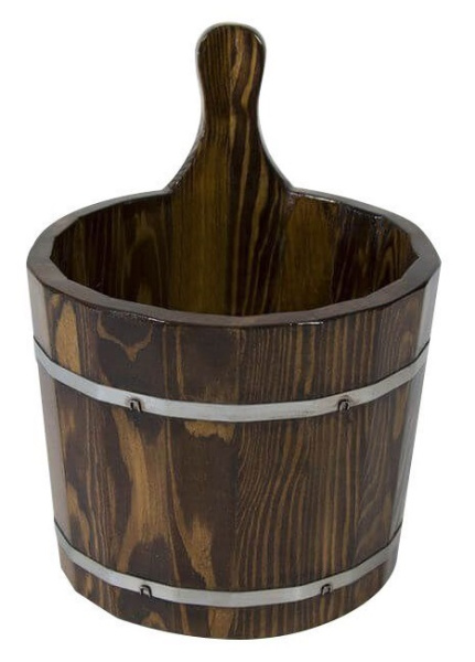 «Ушат Bentwood лиственница мореная 7л.1» – 2