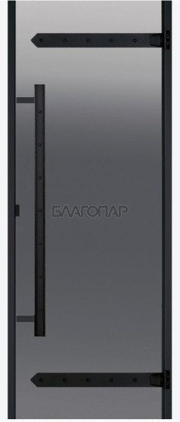 «Дверь стеклянная Harvia DA91902L Legend ALU 9x19 стекло серое1» – 2