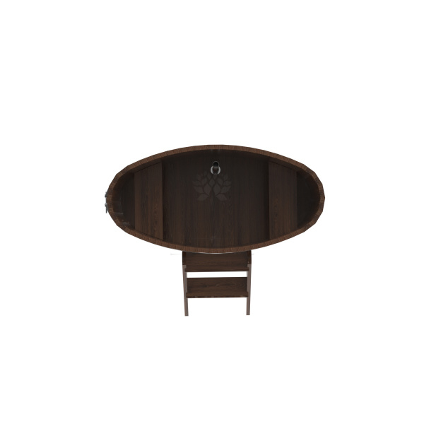 «Купель Bentwood из лиственницы овальная мореная 0,69х1,31 h-1,01» – 5